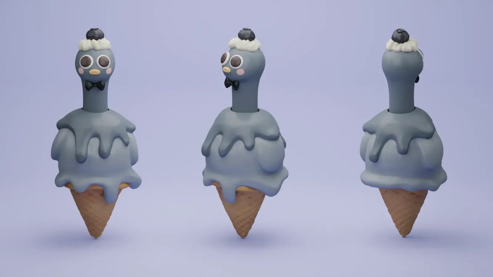 A cozy illustration from Yuki's Friends featuring cute characters sharing a sweet dessert