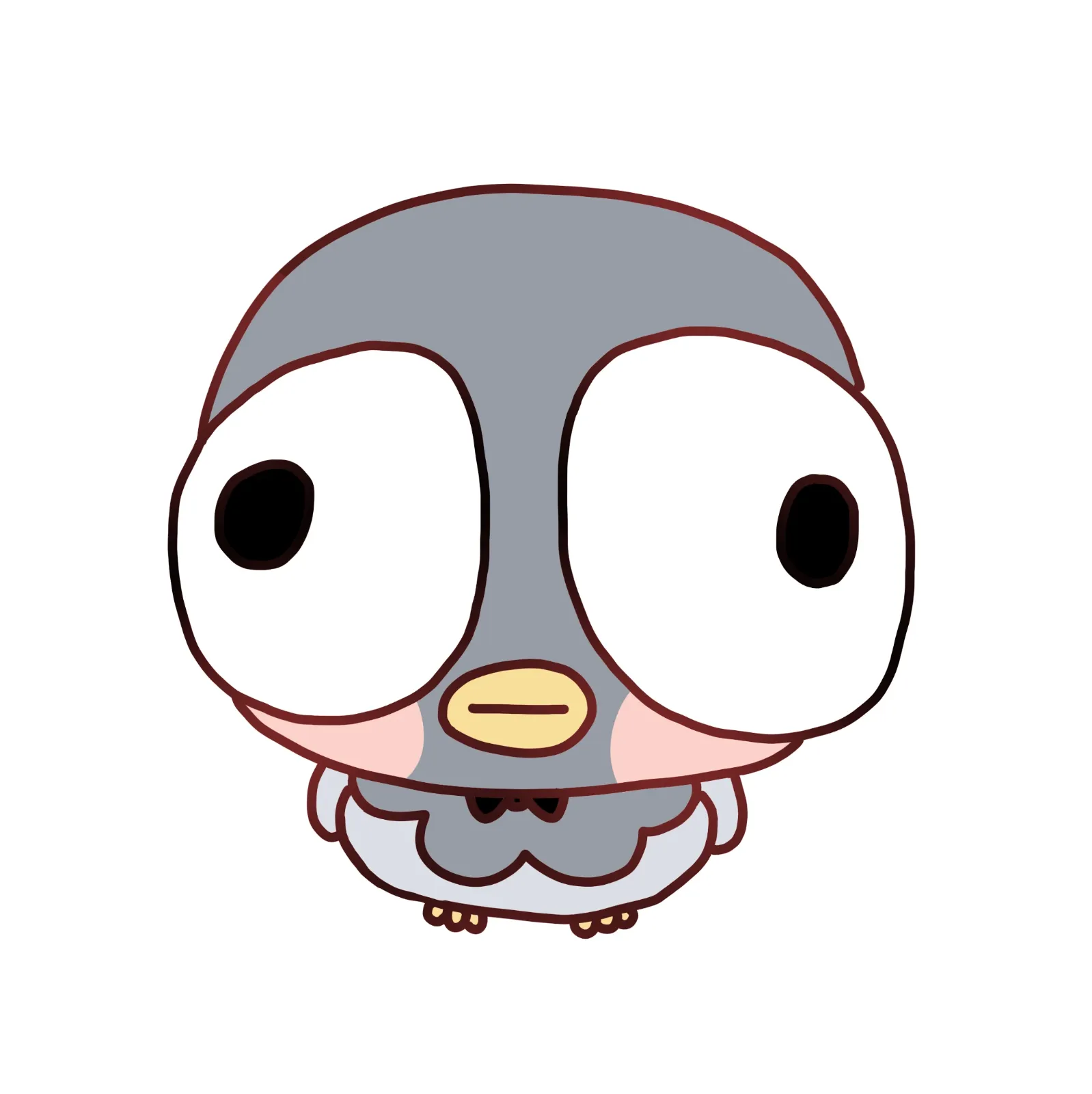 sticker coocoo googly