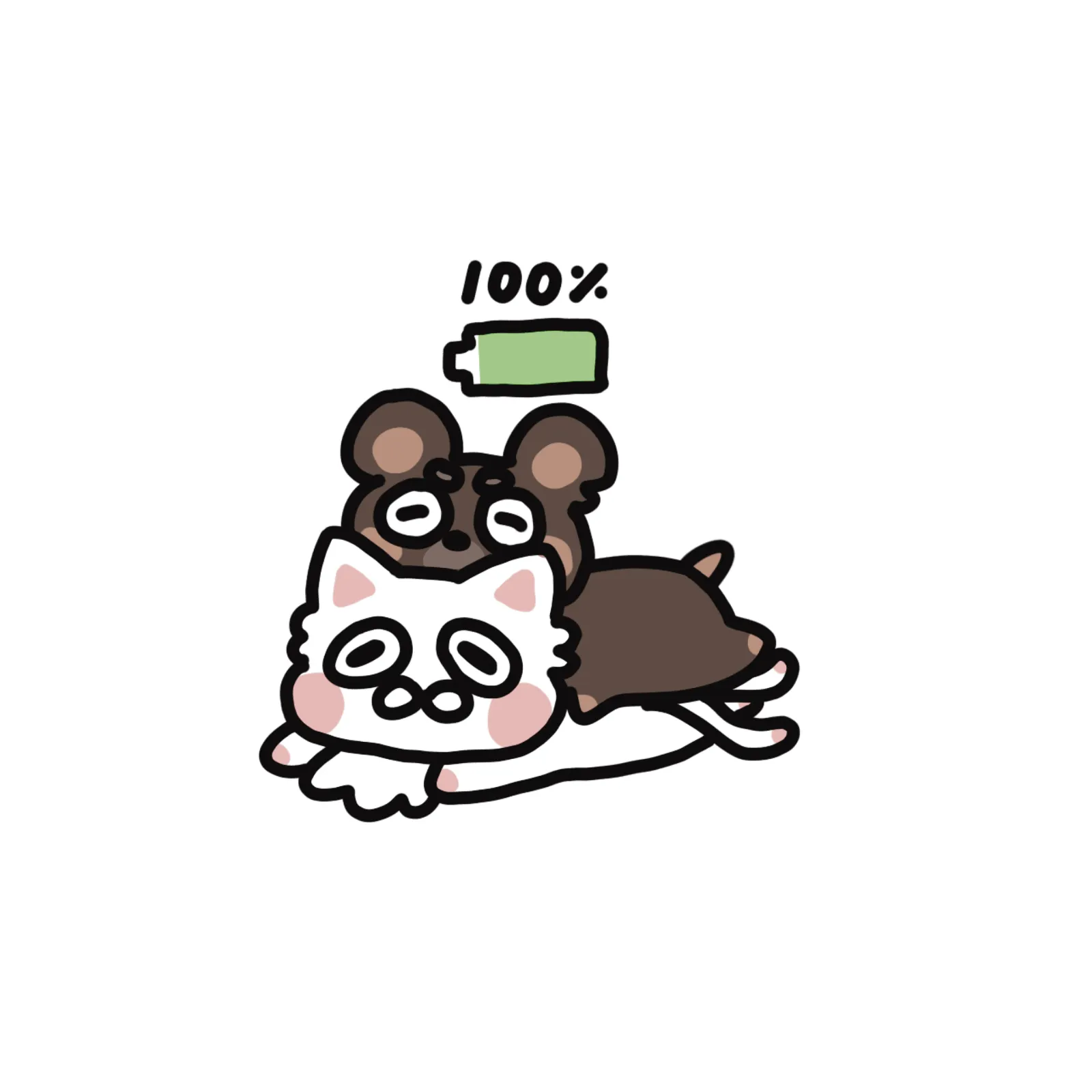 sticker miin recharged